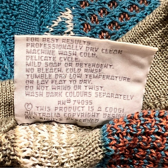 Vintage Coogi Australia 3D Knit Sweater Sz-M - Picture 9 of 9